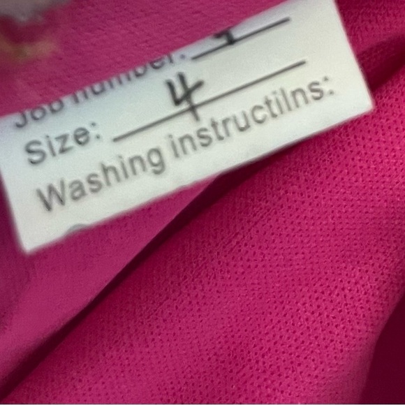 Elegant One-Shoulder Fuchsia Sequin Prom Dress - Picture 8 of 8